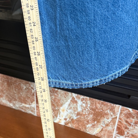 Ralph Lauren Black Label Denim Wide-Leg Jeans. - Picture 6 of 7